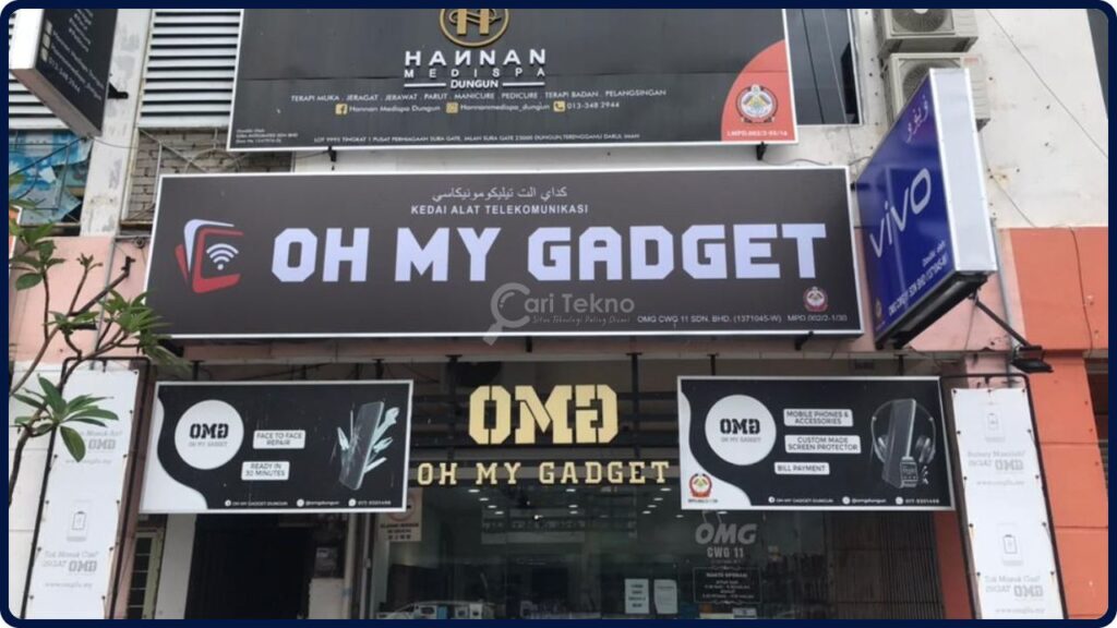 kedai baiki telefon dungun oh my gadget - dungun