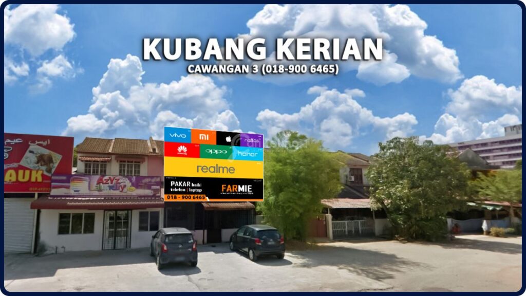 kedai baiki telefon kubang kerian farmie tech - kubang kerian