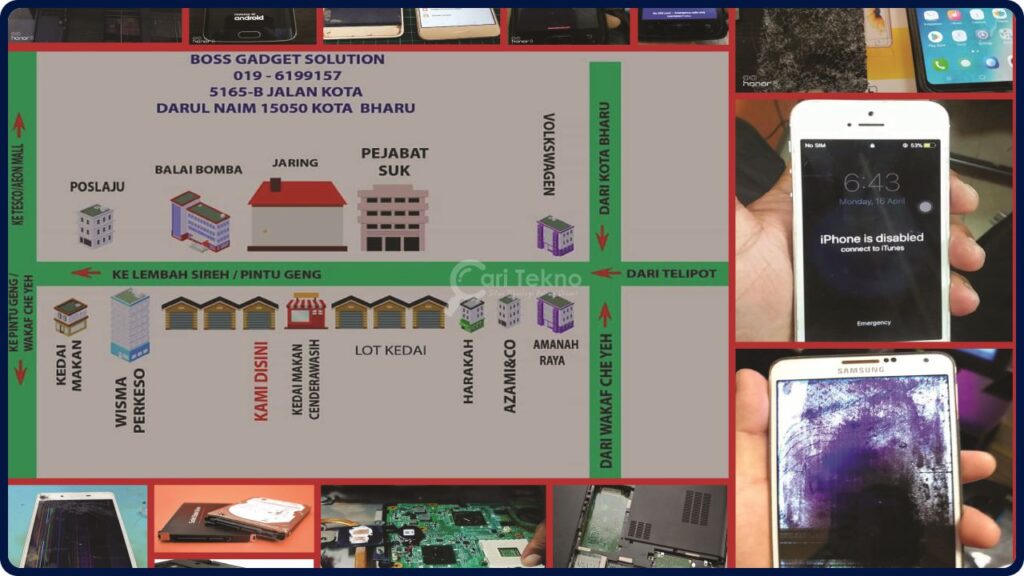 kedai baiki telefon murah kota bharu