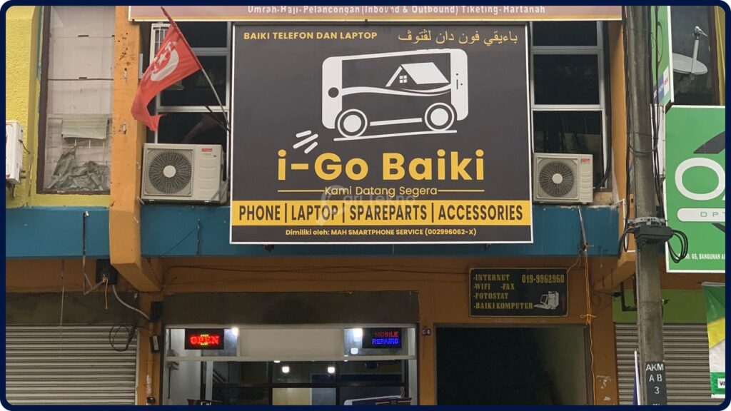 kedai baiki telefon pasir puteh i-go baiki