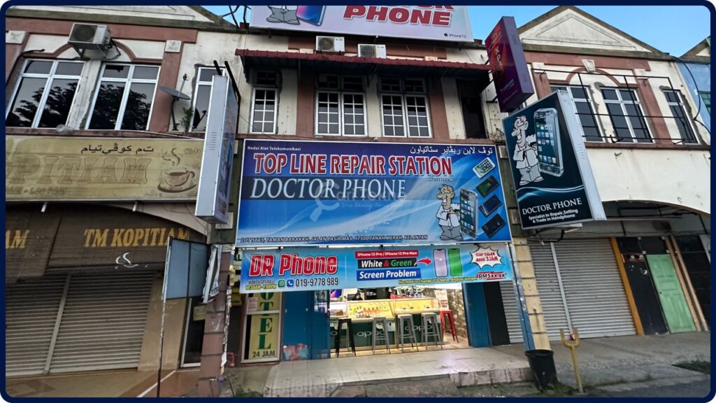 kedai baiki telefon tanah merah drphone tanah merah