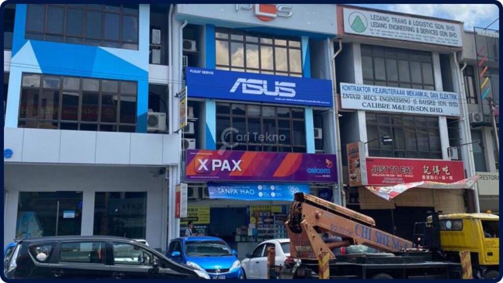 masa operasi asus service center johor