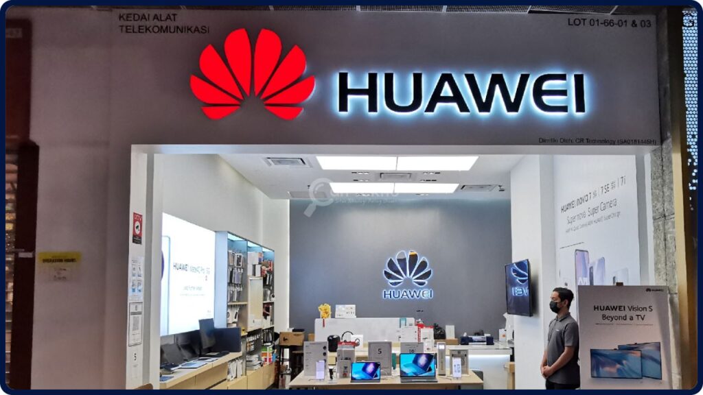 imej huawei service center berjaya times square