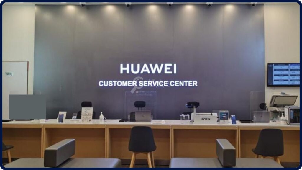 imej huawei service center sunway pyramida