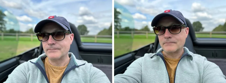 iphone 14 pro vs 13 pro selfie camera hasil gambar 2